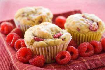 Raspberry Muffin (Illustration)